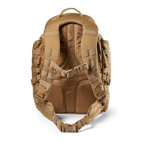 5.11 Tactical Backpack, RUSH 72 2.0 Military Survival Molle Back Pack with Laptop Compartment, Large, 55L, Style 56565ABR