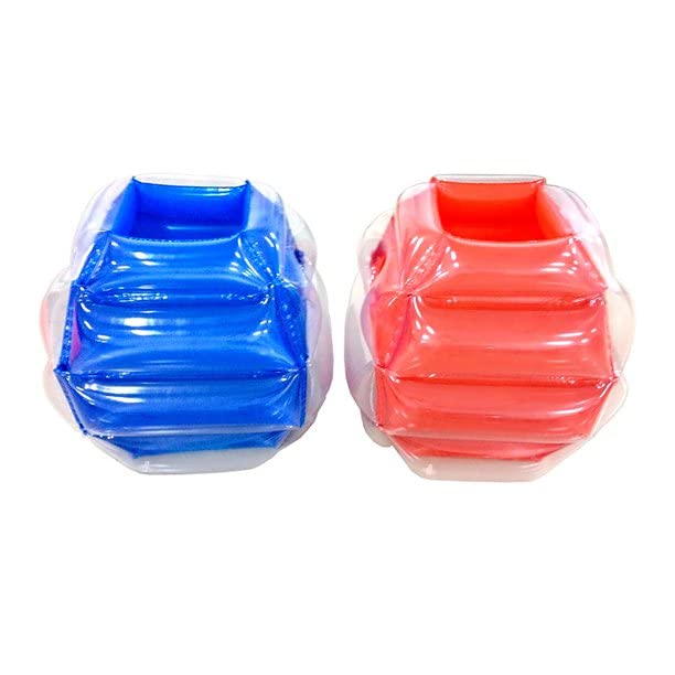 BANZAI: Bump N' Bounce Body Bumpers, A Game of Bumping & Bopping, 2 Bumpers Included in Red & Blue, Fun & Safe Cushion Inf...