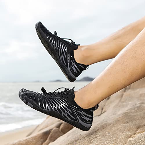 EWUHA Barefoot Shoes Womens Mens Footwear for Walking Hiking with Wide Toe Box,Healthy & Non-Slip,Breathable Barefoot Vita...