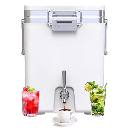 Bevanda - Sperse 5 Gallon Stainless Steel Drink Dispenser - Large Insulated Beverage Dispenser for Parties, Catering, and ...