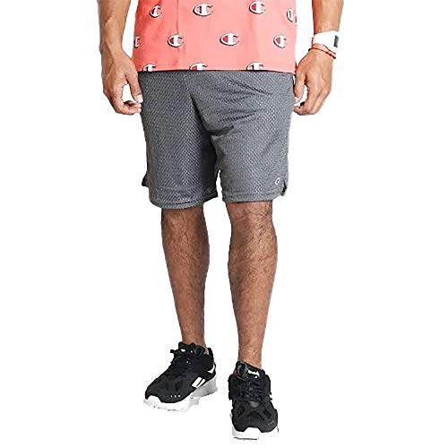 Champion Men's Long Mesh Short with Pockets Navy