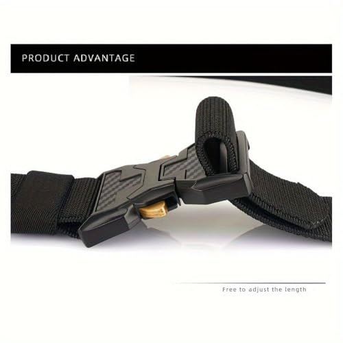 Tactical Belt – Heavy-Duty & Quick Release – Military, Work, Rigger, Duty & Utility Belt for Men