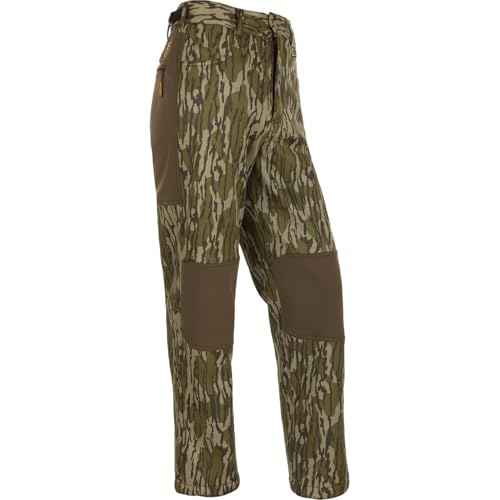 Drake Waterfowl Men's Non-Typical Endurance Soft Shell Durable Fleece Lined Camo Mid Season Hunting Pants with Scent Control