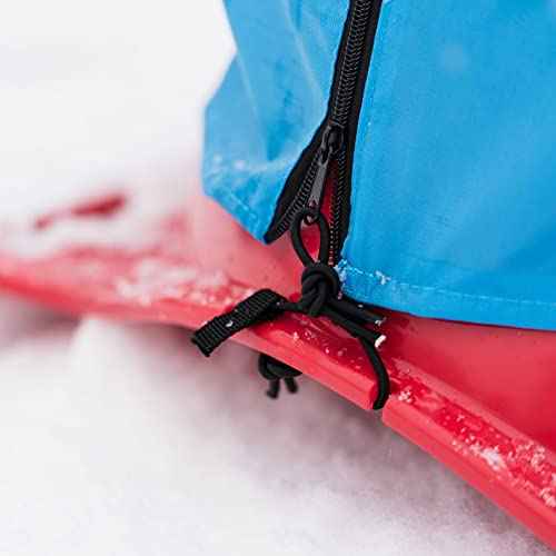 Pelican Baby Sled Deluxe with Weather Shield - Toddler Sled for Snow, Durable for Winter Sledding - Ages up to 24 Months