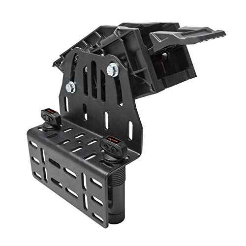 Kolpin Stronghold Auto Latch Mount (UTV Polaris Lock/Ride Compatible) - 30815 , Black