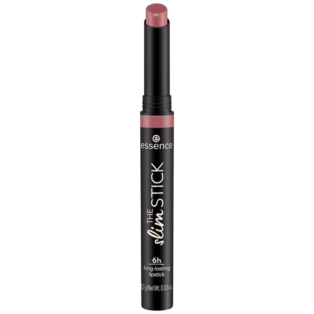 essence The Slim Stick, rossetto, n. 104, rosa, a lunga durata, nutriente, risultato espresso, colore intenso, opaco, vegano, se