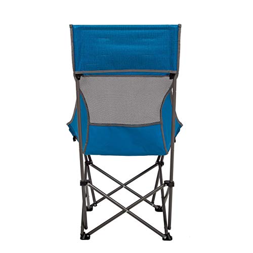 Mac Sports XP High Back Rocking Folding Camping Chair with Headrest - Lightweight Camping Chair Supports up to 225 LBs wit...