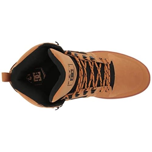 DC Shoes Mens DC Men's Pure High-top Water Resistant Boot Skate Shoe