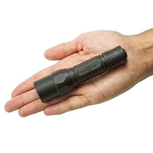 SureFire G2X Tactical 600 Lumen EDC Flashlight Bundle with 4x Extra Surefire CR123A and Lightjunction Battery Case