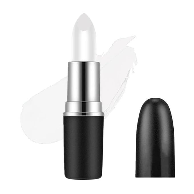 Mysense White Face Body Paint Stick, Clown Makeup Foundation, Eye Black for Baseball Softball Football, Cream Blendable Stick for Halloween SFX Cosplay