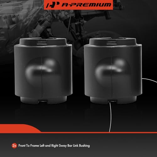 A-Premium 2 x Front To Frame Sway Bar Bushing Kit, Compatible with Ford Escape 2013-2018, Focus 2012-2018, C-Max CMax 201...