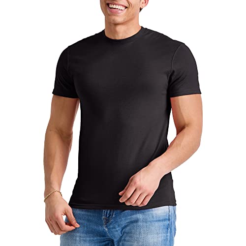 Hanes Mens Originals Lightweight T-Shirt, Crewneck T-Shirts for Men, Tri-Blend Tee, Available in Tall