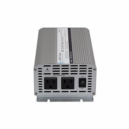 Aims Power 1250 Watt / 2500 Watt Peak Dc To Ac Power Inverter, Economical