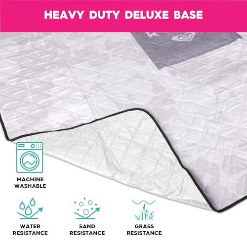 Roxy Sand-Free Beach Mat – Large Waterproof Outdoor Picnic Blanket, Lightweight Foldable Mat for Beach, Camping, Park, or ...