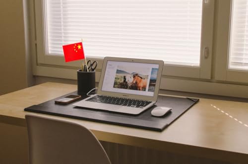 10 Pack China Flags -CN Handheld Flag- Desktop Flag-5x8 In,Chinese Mini Flag. Suitable For Party Decorations, Store Displa...
