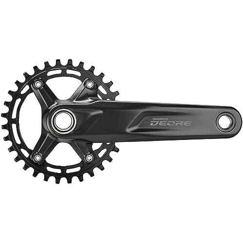 Shimano Deore FC-M5100 Deore chainset, 10/11-speed, 52 mm chainline, 32T, 170 mm, Black