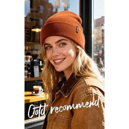 FURTALK Beanie Hat for Men Women Winter Hats for Women Men Soft Warm Unisex Cuffed Beanie Knitted Skull Cap