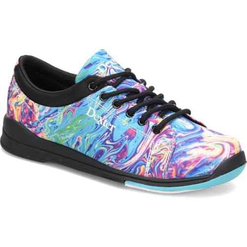 Dexter Womens Bowling Shoes, Groovy Blue, 6.5 US
