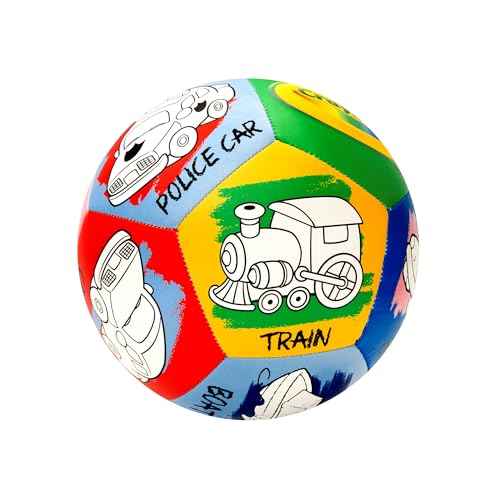 Crayola Official Soccer Ball - Unisex Kids - CRAY203BL Transportation Size 5