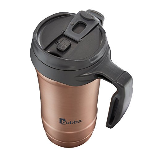 Bubba Hero Stainless Steel Travel Mug with Handle, 18 oz., Rose Gold
