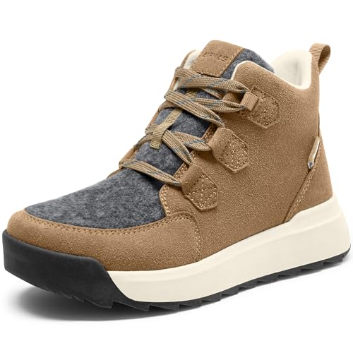 AIRHAS Women's Winter Warm Snow Boots for Women Comfortable Water-Resistant Womens Ankle Boots Fashion Booties