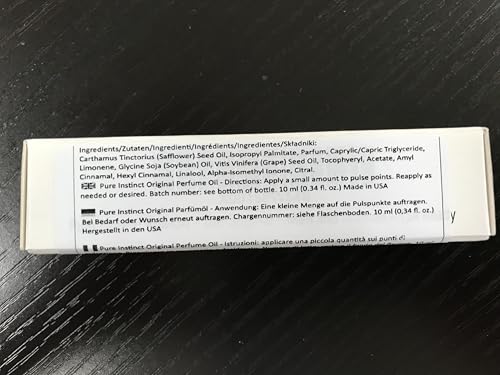 Pure Instinct Roll-On - The Original Pheromone Infused Essential Oil Perfume Cologne - Unisex For Men and Women - TSA Ready