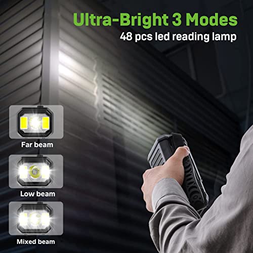 Leaton Emergency NOAA Weather Radio, 10000mAh/37000mWh,Solar Hand Crank Radio with AM/FM, Flashlight & Reading Light, Rech...