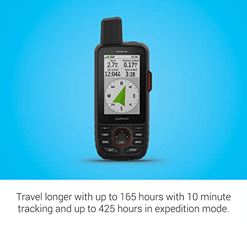Garmin GPSMAP 67i Rugged GPS Handheld with inReach® Satellite Technology, Two-Way Messaging, Interactive SOS, Mapping (Ren...