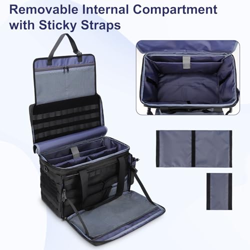 Patrol Bag Law Enforcement Police Gear Bag, Car Front Seat Organizer Tactical Officer Duty Bags, Police Car Accessories fo...