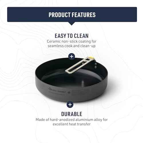 Sea to Summit Frontier Ultralight 8 Inch Camping Cooking Pan
