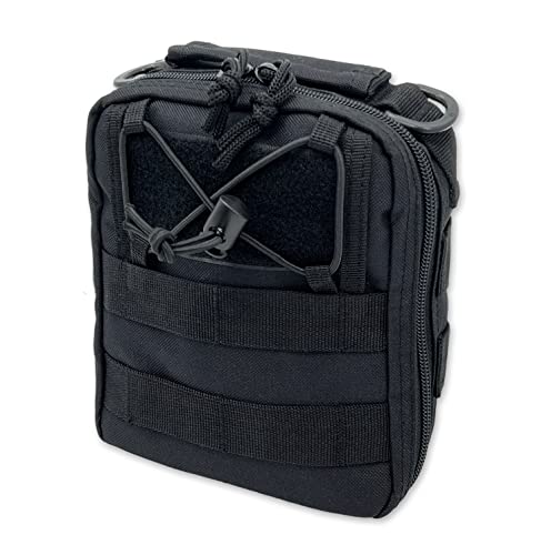 Lightning X Products Premium Nylon MOLLE Pouch Emergency Bag, Ideal for Tactical Medics, Military, Outdoor Enthusiasts (8"...