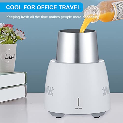 HSTYAIG Portable Mini Refrigerator Electric Summer Drink Cooler Kettle Drink Instant Quick Cooling Cup Home Office Cold Dr...