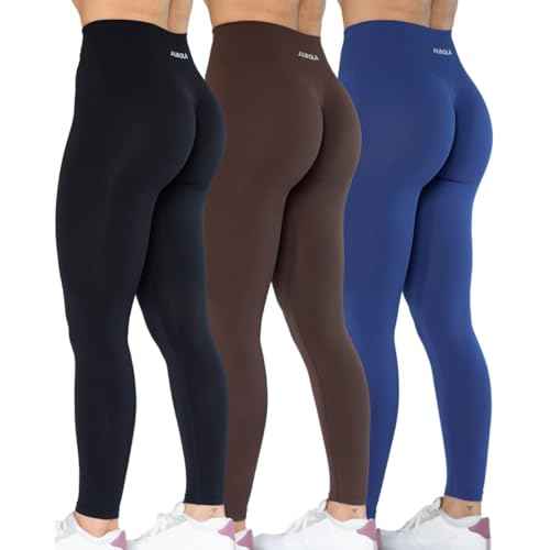 AUROLA Dream Collection Workout Leggings for Women High Waist Seamless Scrunch Athletic Running Gym Fitness Active Pants
