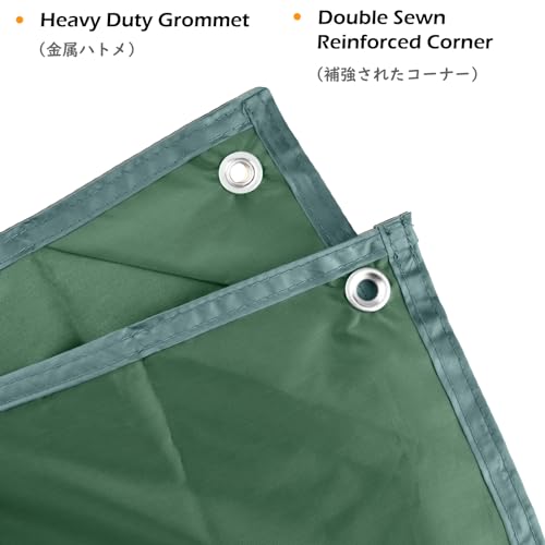 TRIWONDER Hammock Rain Fly Waterproof Tarp Camping Tent Footprint Ground Cloth Backpacking Tarp Camp Shelter Sunshade Mat ...