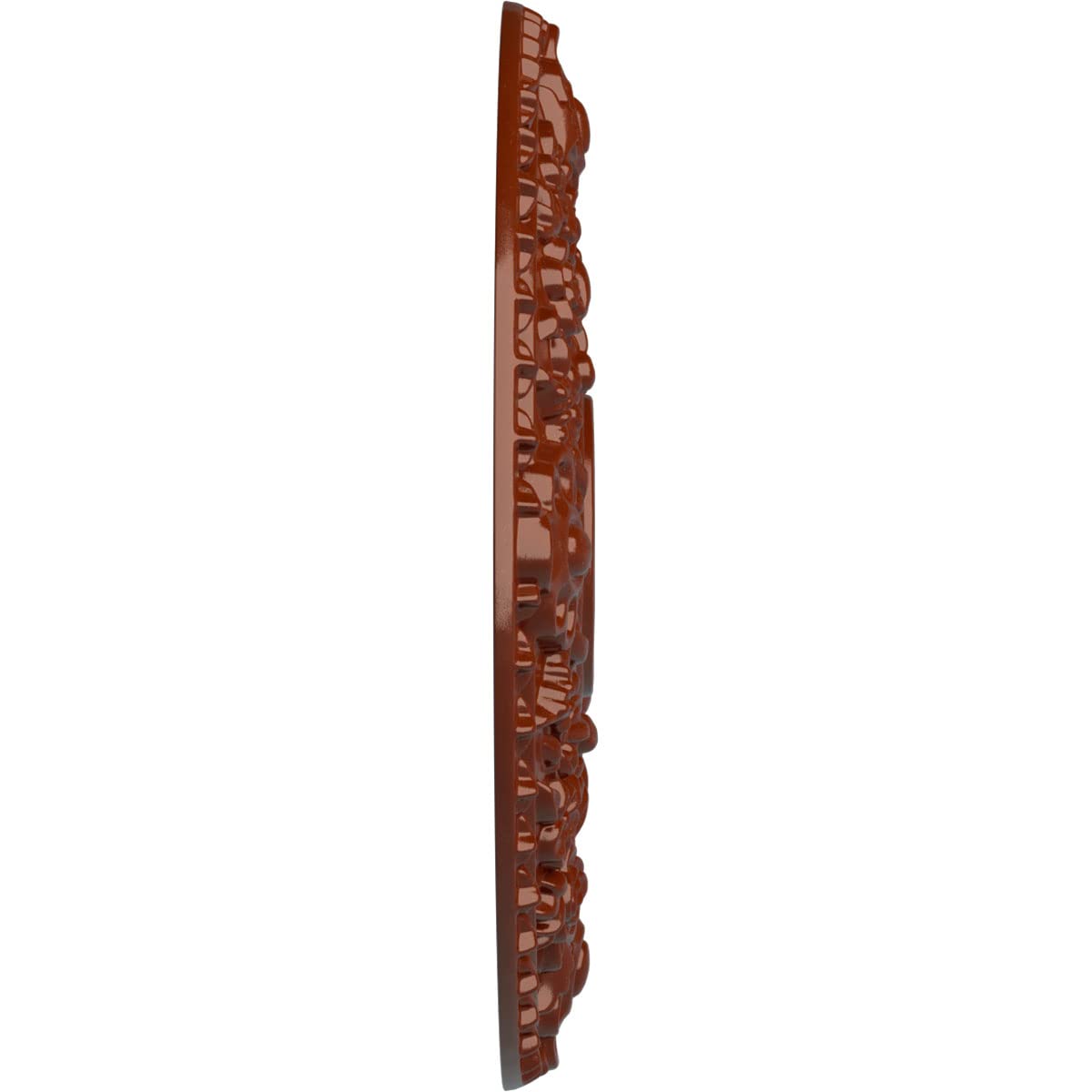 Ekena Millwork Cm18Rofif Rose Ceiling Medallion, Firebrick