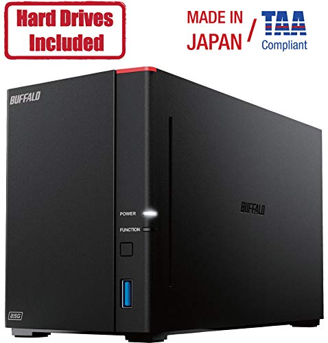 Buffalo Linkstation Soho 720 2-Bay Professional Office Nas 4Tb (2X2Tb) With Hard Drives Included