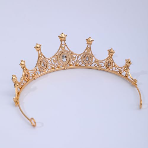 FORSEVEN Crystal Tiaras Birthday Crown for Women Wedding Rhinestones Princess Party Headbands Hair Accessories for Women H...