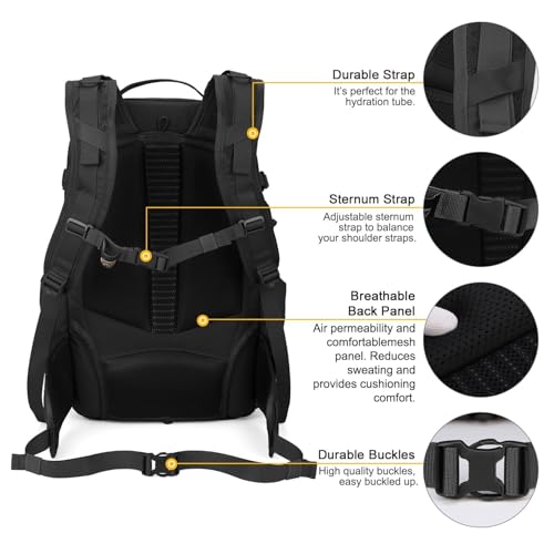 Mardingtop 35L Molle Tactical Military Backpack with Hydration Bladder for Men