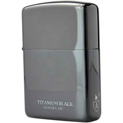 Zippo Lighter Black Titanium Coating 16-BKTT