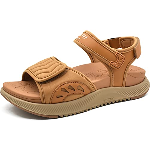 ONCAI Walking Sandals Women,Arch Support Hiking Sandals with Orthotic Outdoor Footbed for Plantar Fasciitis,Water Athletic...