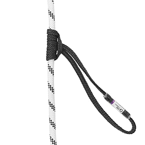 GM CLIMBING 6.8mm Endless Prusik Loop 100% Technora 25kN Heat Resistant Friction Hitch Cord Hollow Braid for Rappel Abseil...