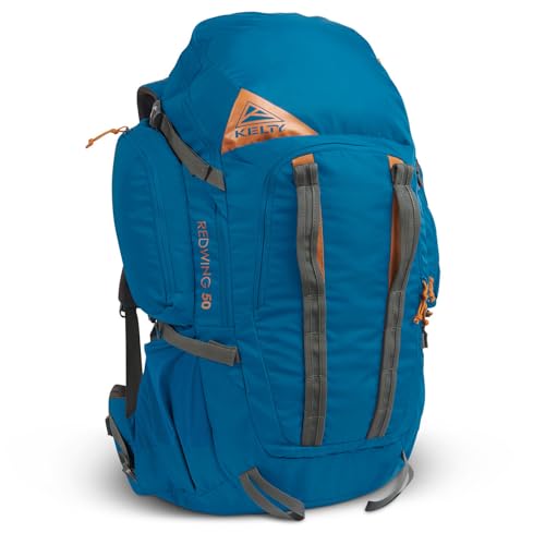 Kelty Redwing 50 – 50 Liter Internal Frame Backpack for Hiking, Backpacking, Travel, Hip Belt, Tailored Fit, 2023 (Lyons B...