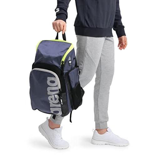 Arena Spiky III Backpack 35 Unisex Travel Gym Rucksack for Men and Women, Training Gear Equipment Bag for Swimmers, 35 Liters