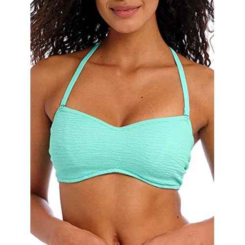 Freya Womens Ibiza Waves Underwire Bandeau Bikini Top