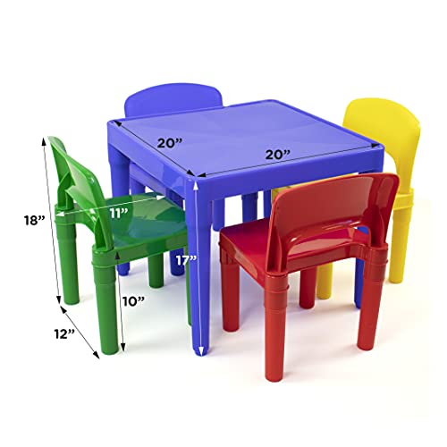 Primary Plastic Activity Table & 4 Chairs