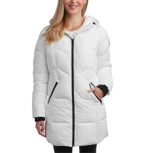 Spyder Womens Long Winter Coats - Cozy Long Puffer Coats for Women Wind & Water Resistant Hooded Quilted Jackets for Women