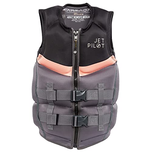 Jetpilot Women’S Armada Neoprene Coast Guard Approved Life Jacket PFD