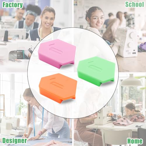 3PCS Magnetic Seam Guide for Sewing Machine, Multifunctional Polygonal Hemmer Guide with Scale, Universal Sewing Quilting ...