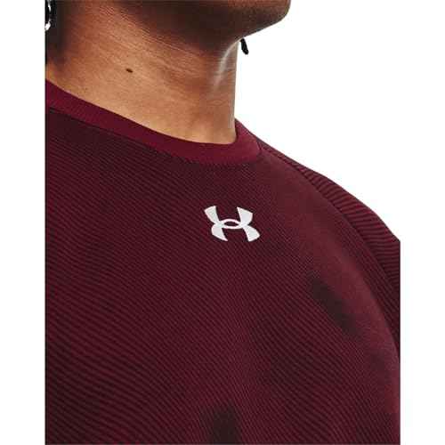 Under Armour mens Rival Fleece Printed Crew