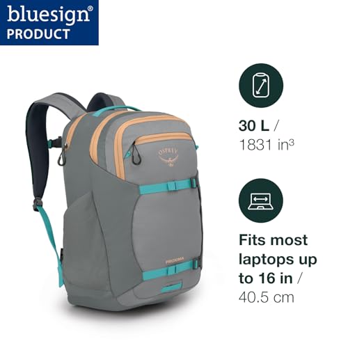 Osprey Proxima 30L Campus Laptop Backpack - Organized Everyday Pack with Tech Storage, Water Bottle Pockets, and Comfortab...